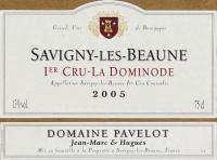 2005 Pavelot Savigny les Beaune Dominode